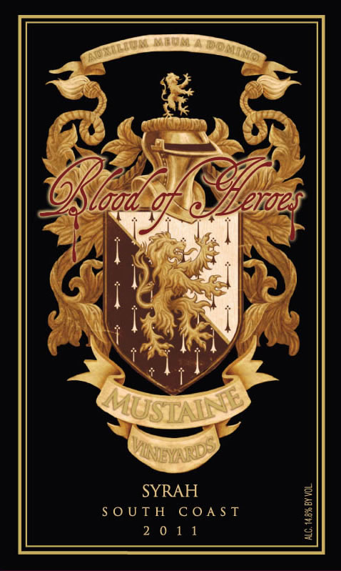 2011 Blood Of Heroes, Syrah